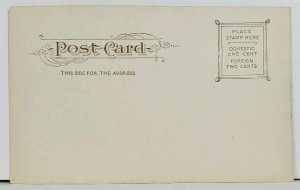 NY Post Office Early udb  Postcard M6