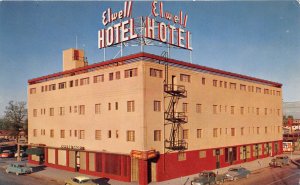 Las Vegas Nevada 1950s Postcard Hotel Elwell and Coffee Shop