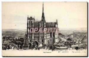 Old Postcard Amiens Vue Generale