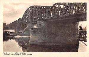 BG34299 wittenberge ellbrucke real photo  germany