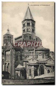 Old Postcard Clermont Ferrand Apse of the port ND