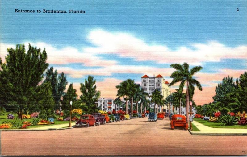 Florida Bradenton Entrance Looking South