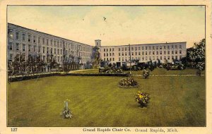 Grand Rapids Chair Co Factory Grand Rapids Michigan 1909 postcard