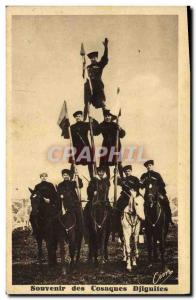 Postcard Old Cossacks Djiguites