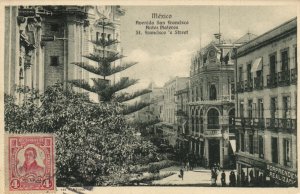 PC MEXICO, AVENIDA SAN FRANCISCO ANTES PLATEROS, Vintage Postcard (b47261)