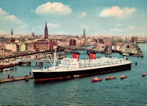 Steamer Hanzeatic Hamburg Atlantik Line BIN