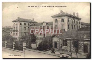 Old Postcard Auxerre Normal School Institutrices