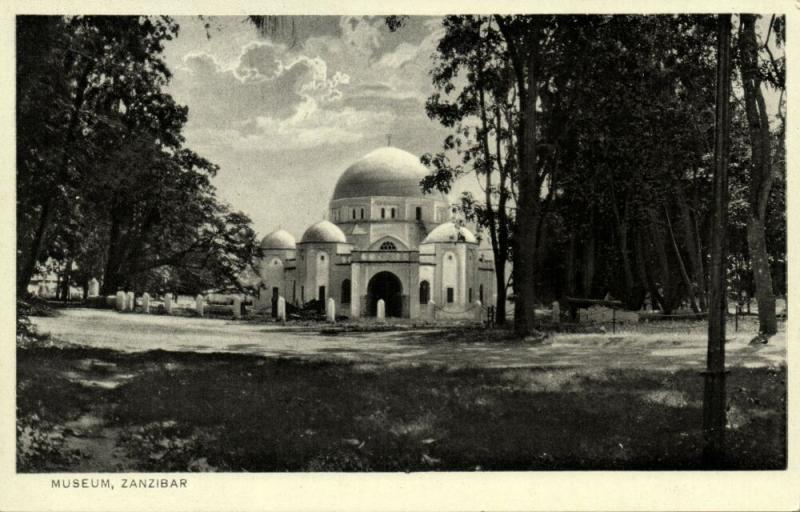 tanzania, ZANZIBAR, Museum (1930s) Postcard