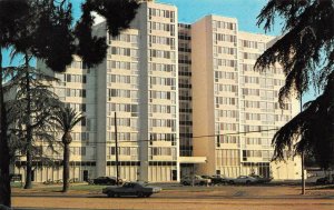 VAN NUYS BAPTIST TOWERS Van Nuys, CA Apartments c1970s Vintage Postcard