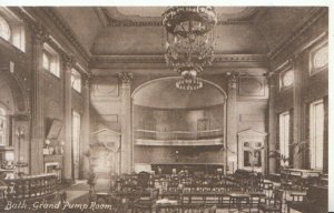 Somerset Postcard - Bath - Grand Pump Room - Ref 9842A