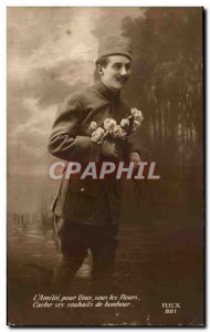 Postcard Fancy Old Man