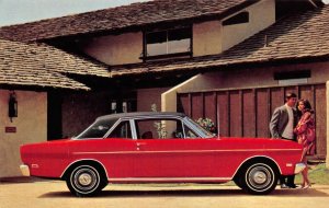 1969 FALCON FUTURA Ford Sports Coupe Classic Car Advertising Vintage Postcard