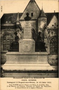 CPA Nogent sur Seine- Monument Paul Dubois FRANCE (1007542)