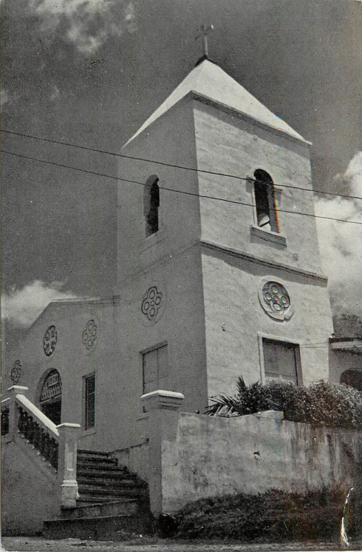 RPPC Postcard Catholic Church Inarajan Guam