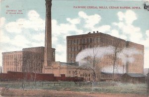 Postcard Pawnee Cereal Mills Cedar Rapids Iowa