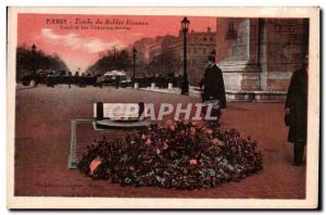 Paris - 8 - Tomb of the Unknown Soldier - Old Postcard