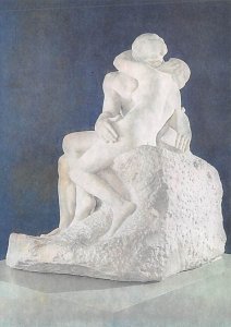 The Kiss by Auguste Rodin Tate Gallery Unused