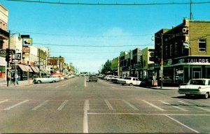 Canada Alberta Lethbridge Fifth Street Looking North