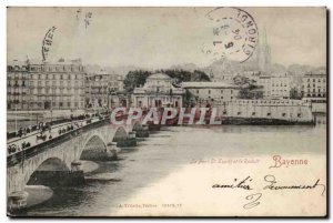 Old Postcard Bayonne Bridge St Esprit and reduced