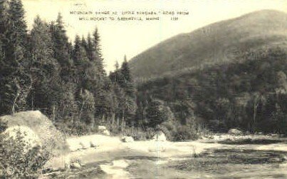 Mountain Range in Greenville, Maine