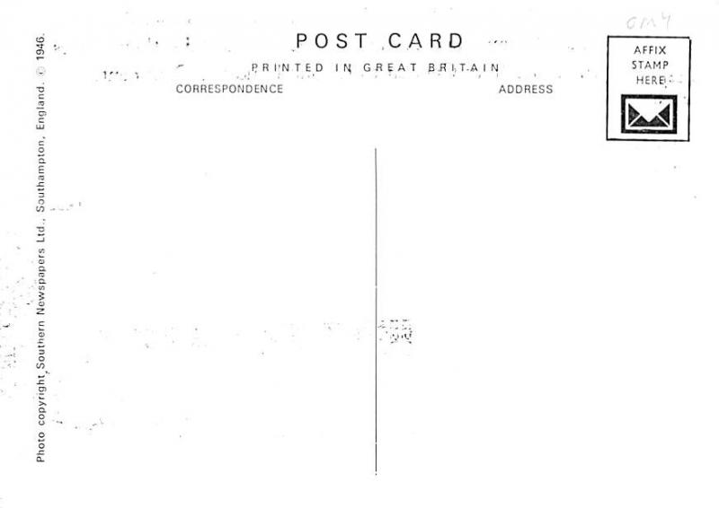 Cunard RMS Queen Elizabeth Ship Unused 