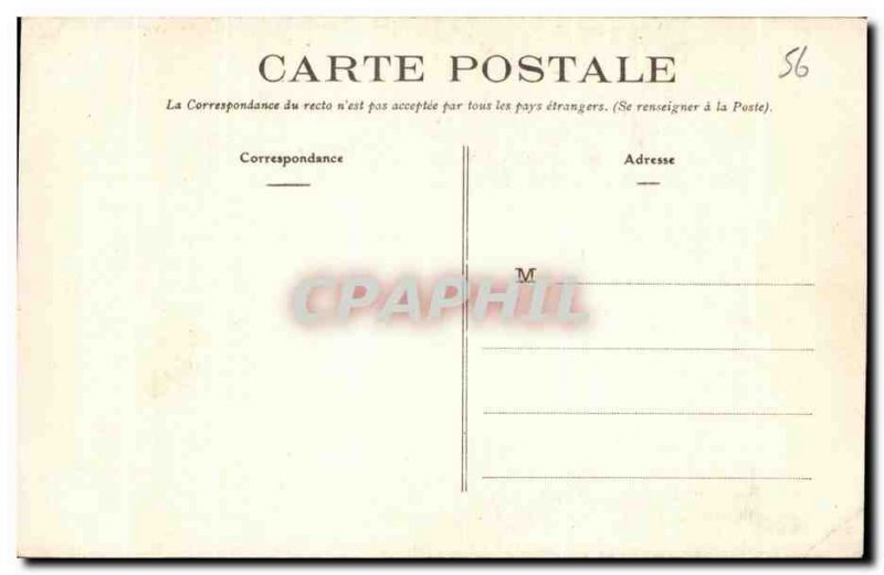 Postcard Ploermel Old Church St Armel