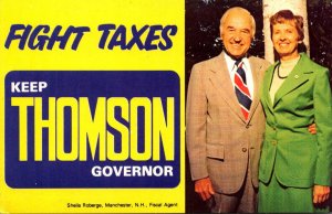 Politicians Mel Thompson Governor New Hampshire