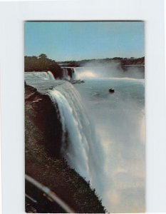 Postcard The American and Horseshoe Falls From Prospect Point, Niagara Falls