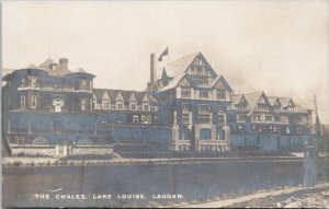 The Chalet Lake Louise Laggan Alberta AB Unused S.H. Baker RPPC Postcard H18