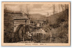 c1920 Kentucky Cornmeal Exterior Mill Berea Kentucky KY Vintage Antique Postcard