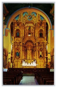 Golden Altar San Jose Church Panama City Panama UNP Chrome Postcard Z4