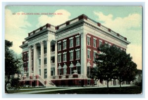 c1910s Children's Home, Grand Rapids, Michigan MI Antique Unposted Postcard