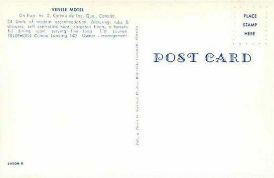 Canada, Quebec, Coteau de Lac, Venise Motel, Sterling Photos  19508-B