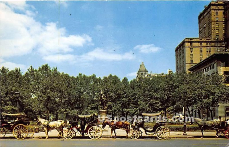 Carriages on 59th Street, New York City, New York