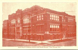 Indiana Fort Wayne Saint Paul's Lutheran School and Parish House