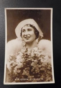 Mint England Royalty Postcard RPPC HM Her Majesty Queen Elizabeth Portrait