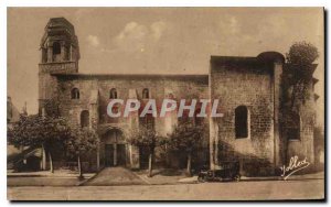 Old Postcard Saint Jean de Luz Church