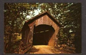 VT Covered Bridge BELVIDERE CORNERS CAMBRIDGE VERMONT