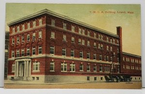 Lowell Massachusetts YMCA Building Postcard G8