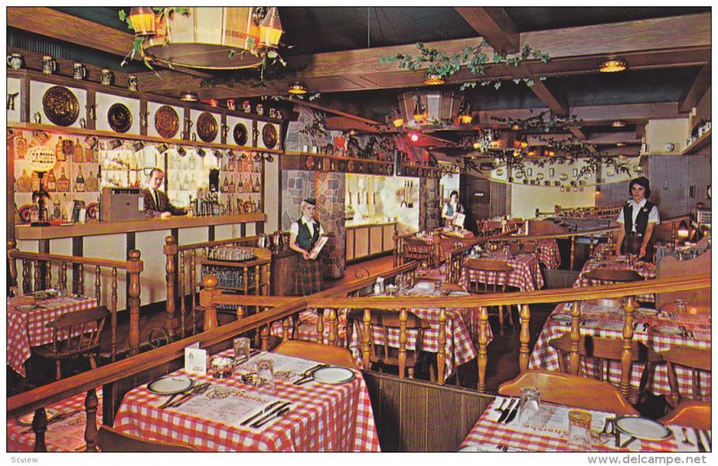 The Shorthorn Steak House & Tavern , LONDON , Ontario , Canada , 40-60s ; int...