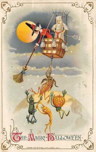 Artist Samual Schmucker Halloween Halloween 1916 