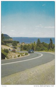 Road , Fundy National Park , New Brunswick , Canada , 50-60s