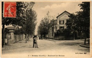 CPA POISSY - Boulevard de Maisons (246400)