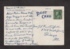 FL Beach The Breakers Hotel Palm Beach Florida Postcard 1925