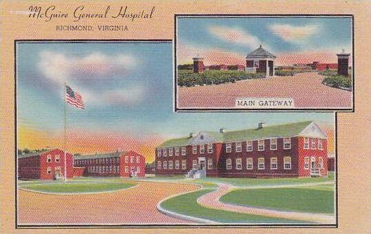 Virginia Richmond Mc Guire General Hospital Main Gateway