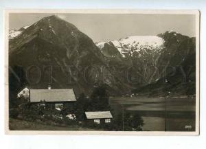 241255 NORWAY Essefjord Vintage german RPPC MONTE OLIVIA ship