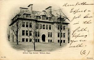 MA - Milford. Milford High School    