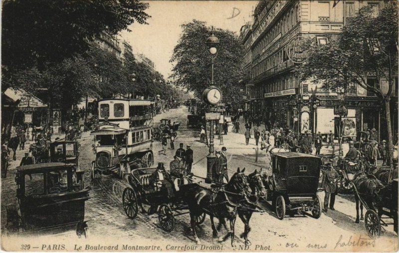 CPA PARIS 2e Boulevard Montmartre (35037)