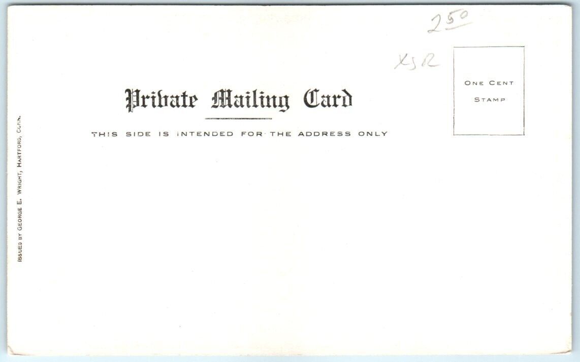 Postcard Armsmear, Home of the late Mrs. Samuel Colt Hartford