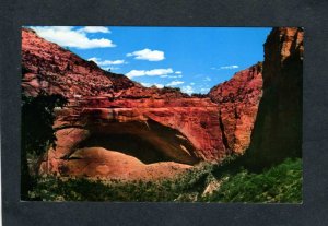 UT Great Arch Zion National Park Utah Postcard Springdale PC